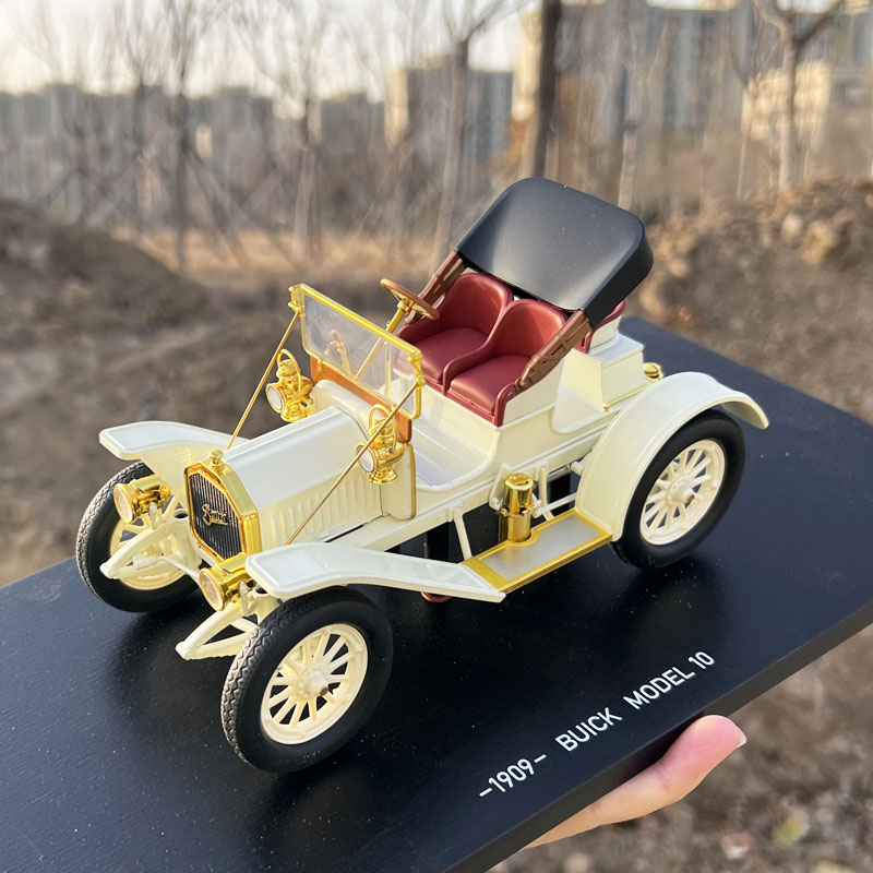 1:18别克1909 Buick ModeL10高仿真合金老爷车模型1904年车模摆件