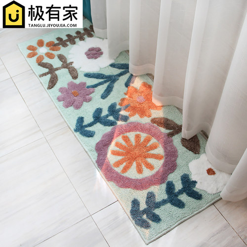 长条款日本入门垫防滑茶几地毯