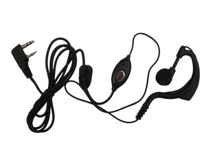 对讲机耳机通用接口 双孔粗线耳机K头耳机适合 BF-888S对讲机耳机