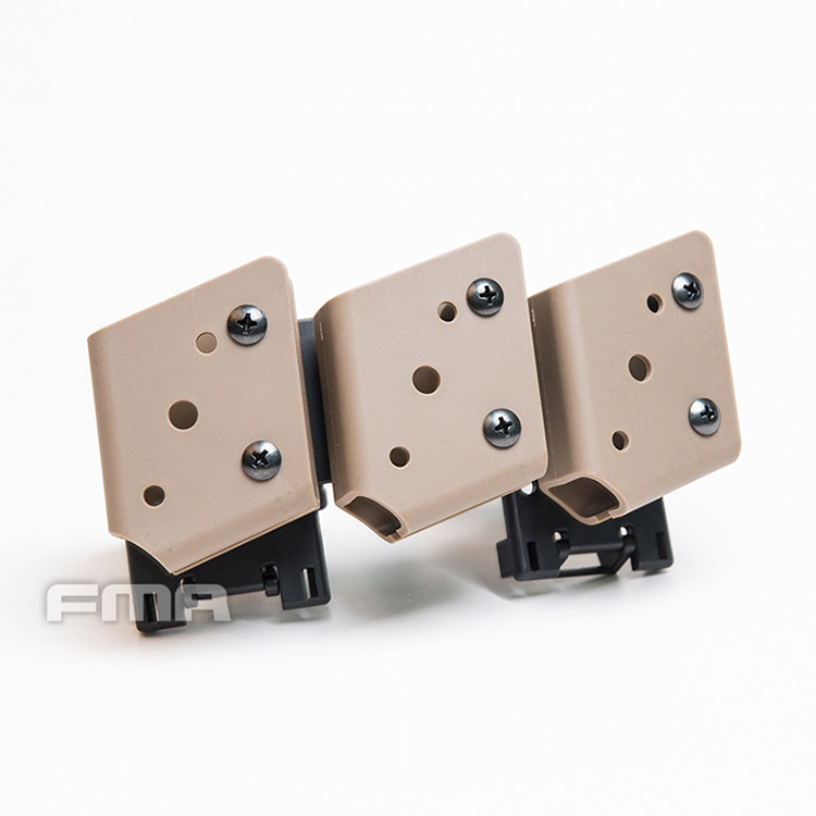 FMA IPSC通用型CS野战装备配件 三联快拨套 腰带挂载器 TB1331