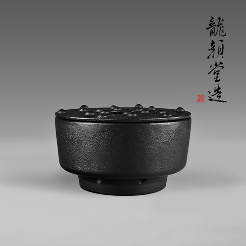 龍颜堂 铁壶保温底座 铸铁风炉日本南部铁器铁炉生铁茶炉酒精灯炉 - 封面