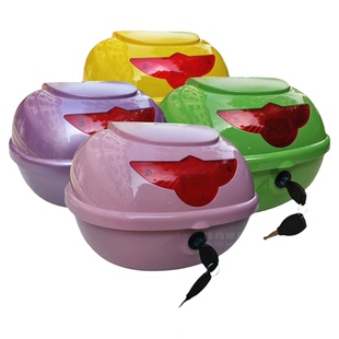 新款踏板电动瓶车摩托车后备尾箱迅鹰小龟王通用防水加厚储物箱