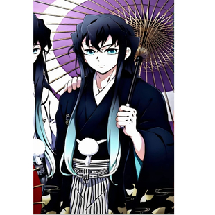 来图定制  鬼灭之刃 无一郎私设  cos服