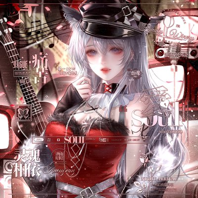 可爱复古潮流原创圈女生头像