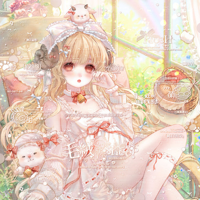 寻一处扭蛋馆第8期 原创圈头像 可爱日漫女头 扭蛋次数 自动出图