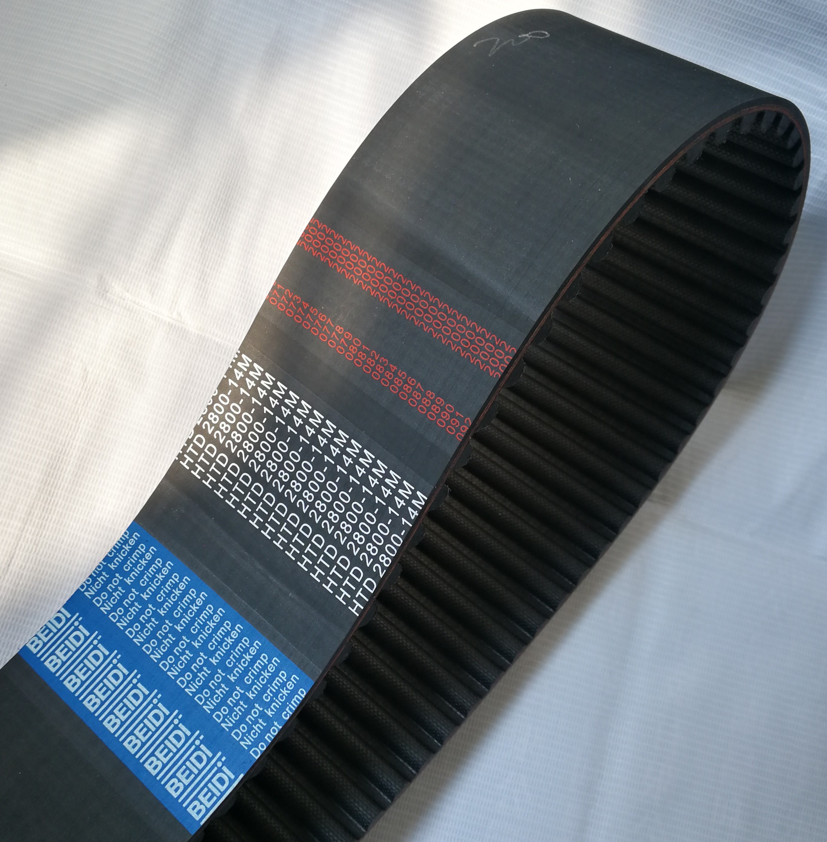 沈阳现货贝递BEIDI橡胶工业皮带 同步带 齿形带1050-14M满50包邮