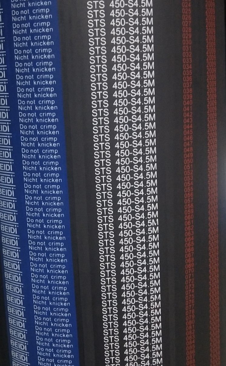 现货贝递beidi优质氯丁橡胶同步齿形带sts 905-s4.5m满50包邮