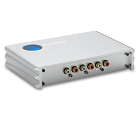 德国彩虹EL-P0455A 汽车dsp功放4x50瓦汽车音响改装