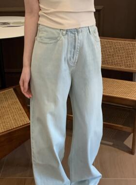 【Niche Young】 椿 设计感休闲春季牛仔裤 Y6058