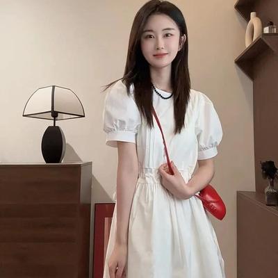 Niche Young洛伊甜度气质夏季法式小众连衣裙 Y5005显瘦小个子