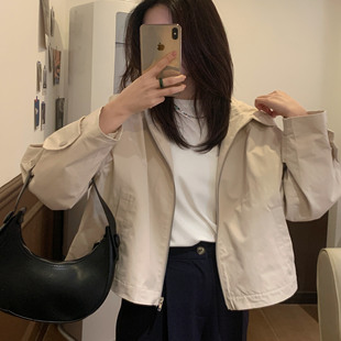 短款 Young 时尚 百搭休闲韩版 CX20118 小众设计感外套 Niche