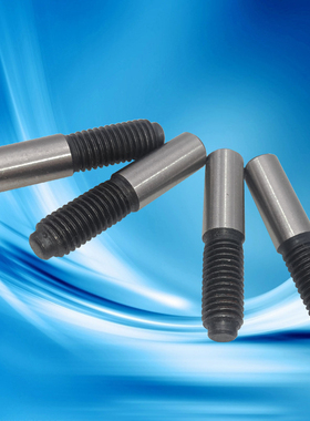 GB881高强度螺尾锥销/表面磨光外螺纹定位销子/热处理圆锥销 M16