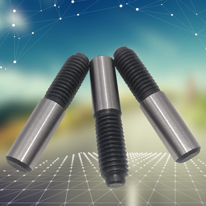 gb881高强度螺尾锥销/表面磨光外螺纹定位销子/热处理圆锥销 m5