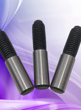 GB881高强度螺尾锥销/表面磨光外螺纹定位销子/热处理圆锥销 M10