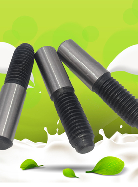 GB881高强度螺尾锥销/表面磨光外螺纹定位销子/热处理圆锥销 M4