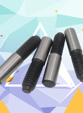 GB881高强度螺尾锥销/表面磨光外螺纹定位销子/热处理圆锥销 M6