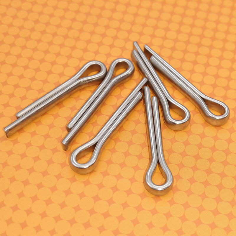 不锈钢304开口销 卡销 哨子 发夹销 u形销钢销 m2 m2.