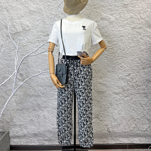 专柜撤柜 薄款 艺系 女夏季 T恤两件套 Y7608休闲套装 清仓捡漏