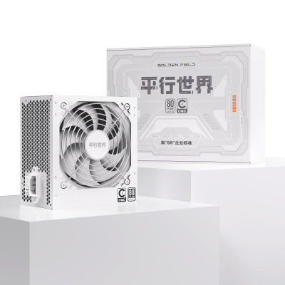 金河田平行世界电源650W静音电脑电源台式主机箱atx白牌电源550W