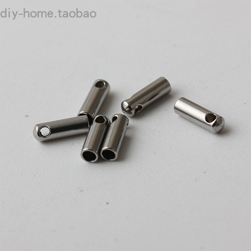 钛钢不锈钢扣蛇骨链条扣圆绳手链项链收尾扣不褪色不生锈饰品配件,饰品/流行首饰/时尚饰品新,扣,淘宝优惠券,粉丝福利购,淘宝优惠卷