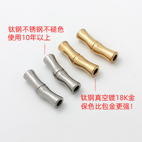 钛钢不锈钢竹节弯管不褪色