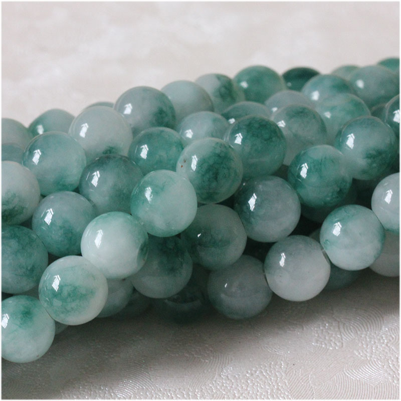 diy渐变串珠手链饰品蓝玉髓