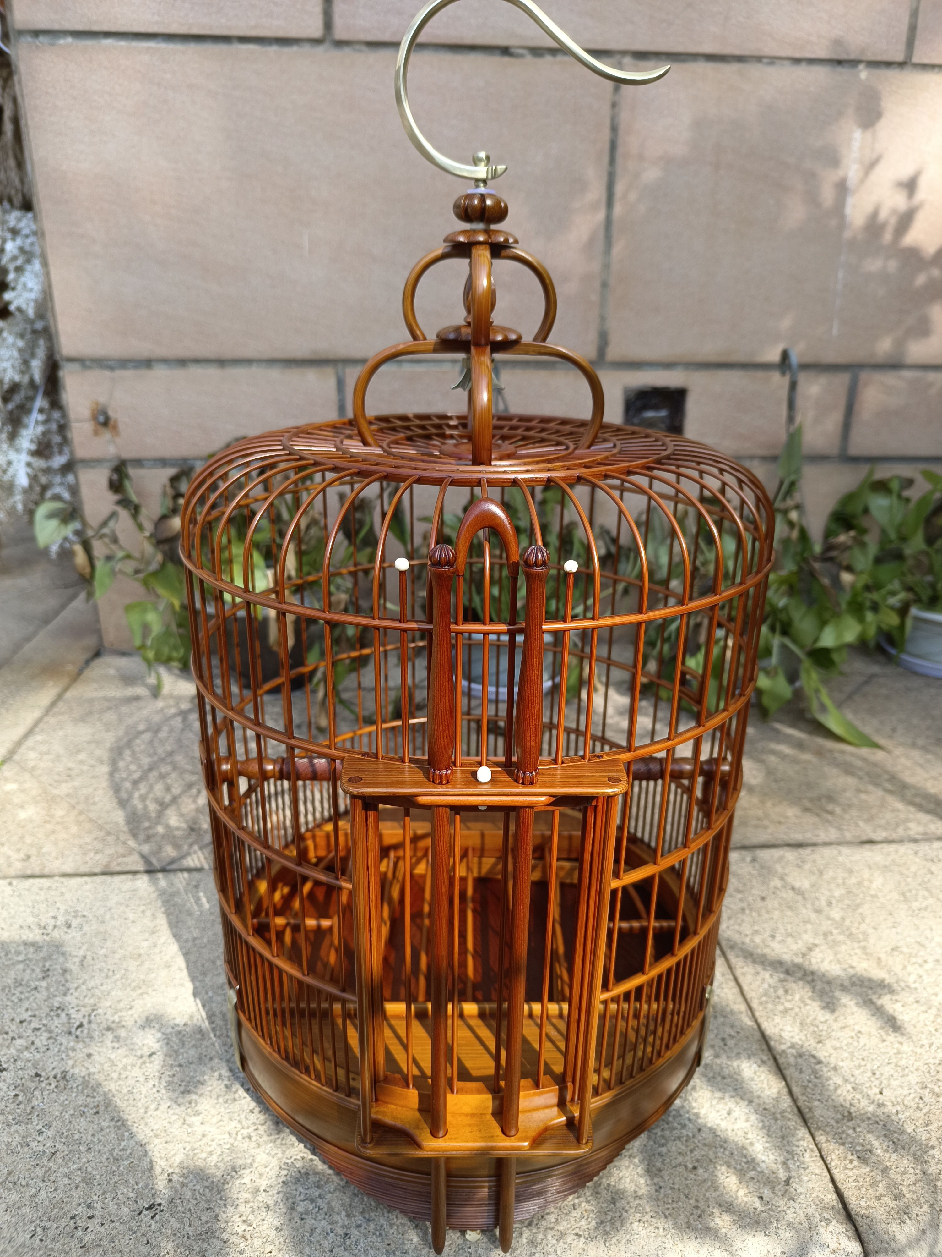 名家陈志雄本工母28母笼乸笼清远鸟笼高档收藏级纯手工画眉广笼