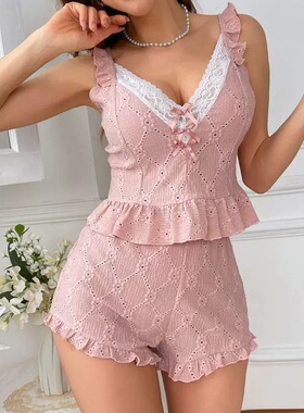 Lotus leaf edge small flying sleeve fairy dress荷叶边连衣裙