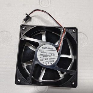 4715KL-05W-B40全新原装NMB风扇 12038 DC24V 变频器滚珠散热风机