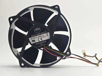 酷冷至尊 9cm A9225-30AB-4AP-F1 DF0922512RFUN 4线pwm CPU风扇