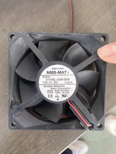 全新NMB 3110RL-04W-B86 8025 12V 0.65A 4线pwm温控机箱散热风扇