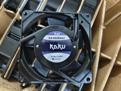KAKU卡固原装KA9225HA2 BT AC220V 0.08/0.07A滚珠轴承 轴流风机