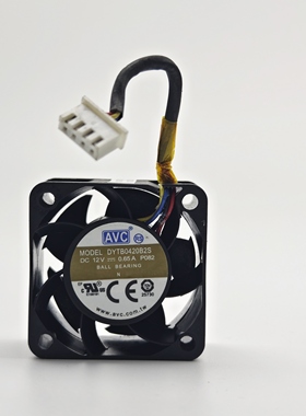 原装 AVC DYTB0420B2S 4020 12v 0.65A  4CM 4线 PWM温控散热风扇