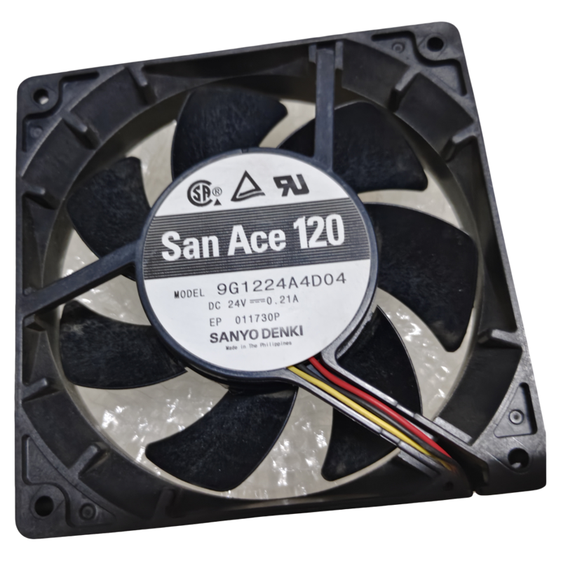 全新原装三洋 9G1224A4D04 DC24V 0.21A 3线 12025变频器风机风扇