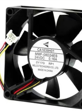日本三菱MMF-08C24DH/DS 08G24ES 08D24ES 8025变频器散热风扇24V