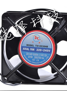 TX12038HB AXIL FAN 220-240V 铝机风扇 散热风扇