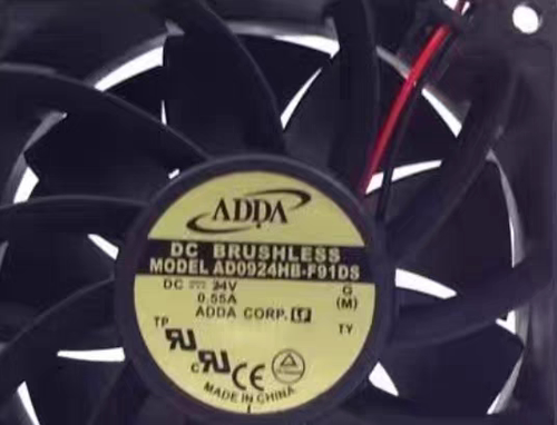 原装ADDA AD0924HB-F91DS  9238 9CM DC24V 0.55A 变频器散热风扇
