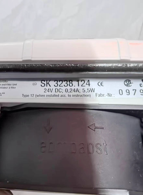 SK3238.124 Rittal威图过滤器风扇ebmpapst风机4414M-546 24V5.4W