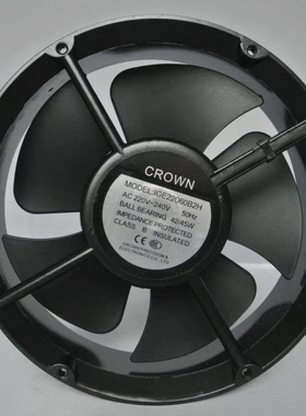 全新惯展CROWN AC220V IGE20060B2H 18060机柜电箱散热风扇22060