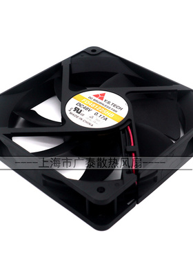 FD481225HB 元山 12025 12CM 48V 0.17A 双滚珠服务器变频器风扇