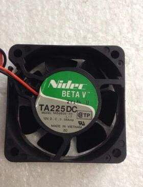Nidec 6cm 6025双滚珠大风量散热风扇 12V 0.58A M34605-55