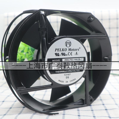 全新派尔可 PM1751HA2B-7 17251 AC220-240V 0.32A 交流散热风扇
