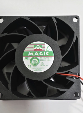 MAGIC MGT8024XB-O38 24V 0.54A 8038 8CM厘米变频器风扇