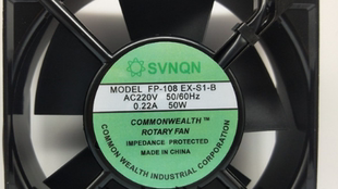 220V轴流风机机柜散热风扇 50W 15050 108EX 全新SVNQN