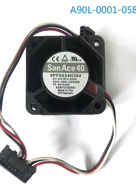 9PF0424H304全新三洋SanAce40 A90L-0001-0580#B FNUAC发那科风扇