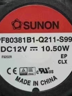 建准8038 PF80381B1-Q211-S99 12V 10.50W4线PWM控温散热风扇