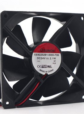 EE92252B1-0000-F99 DC24V 2.1WSUNON 三线 9225轴流风扇