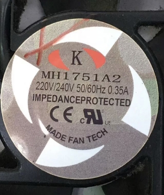 全新 K MH1751A2 220V 0.35A 17251 17CM厘米17251 220V工业风机