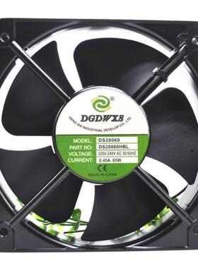 全新DGDWXS DS20060HBL 220VAC 0.45A 65W 22060机柜散热风扇