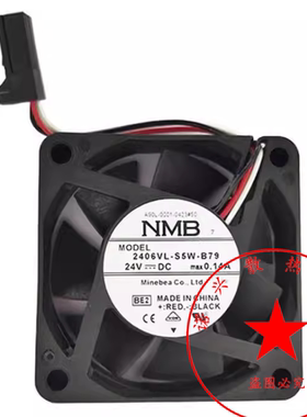 2406VL-S5W-B79风扇A90L-0001-0511/0423#50/105S 06015VA-24N-CL